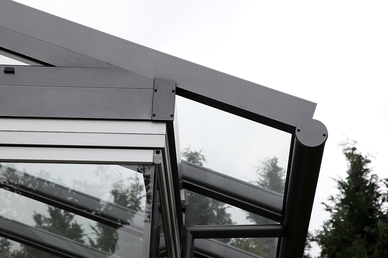 Terrassendach Detailansicht